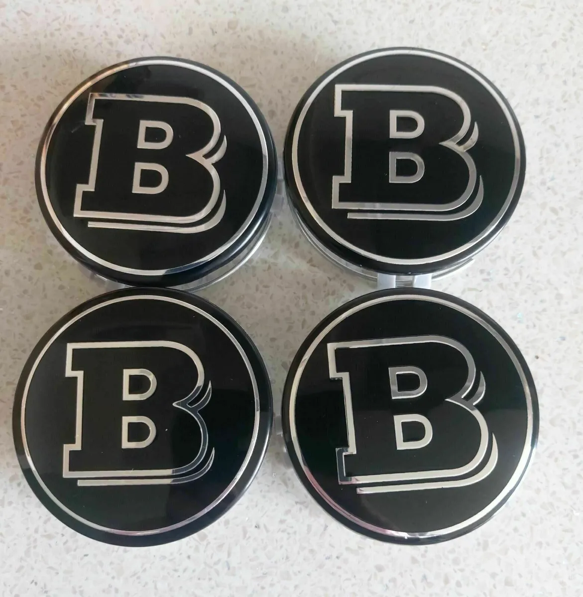 4 x Brabus centre caps- FREE POST - Image 3