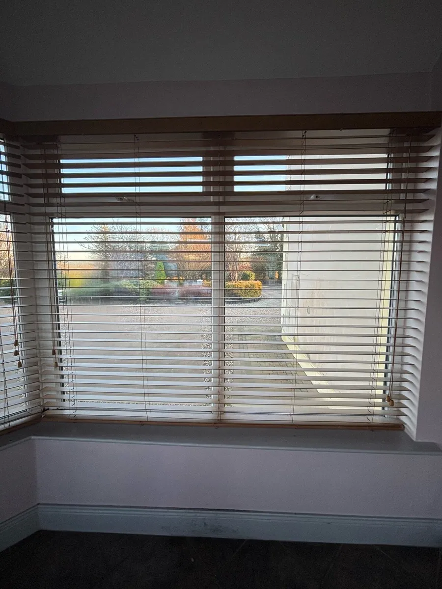 Oak wooded blinds - Image 4
