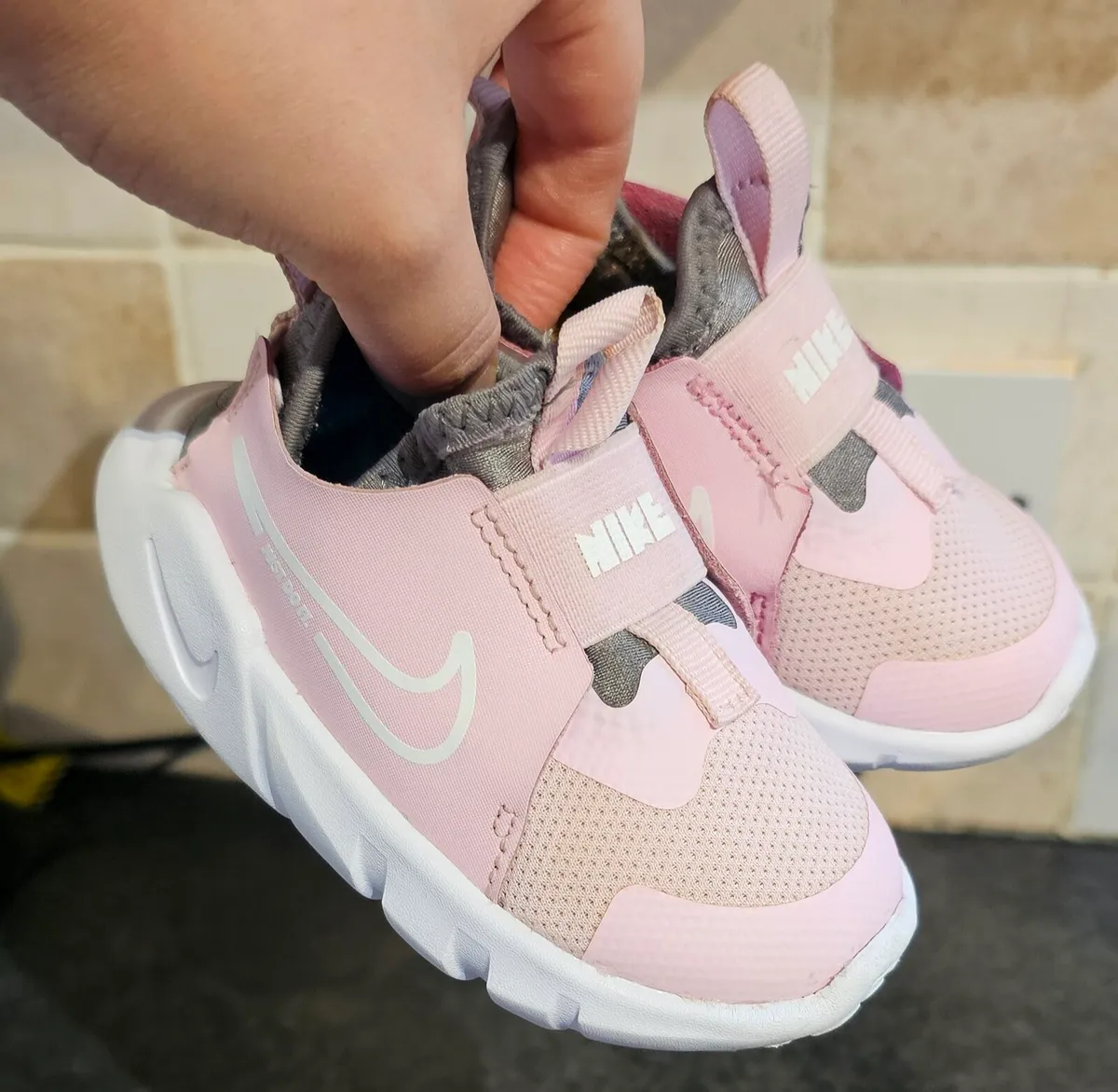 Brand new white coat & pink Nike shoes - Image 3