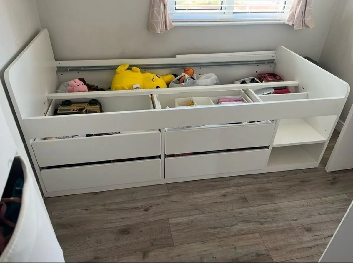 single bed with storage - Image 1