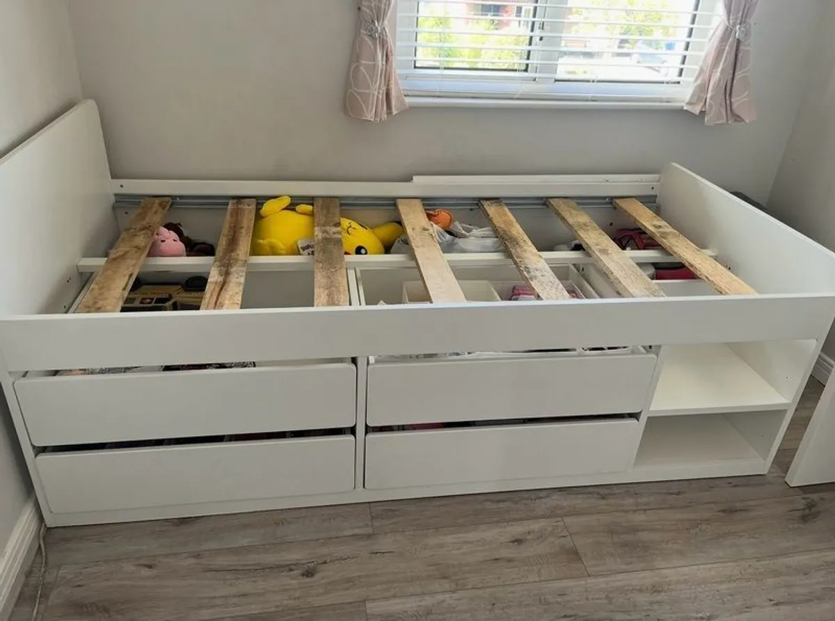 single bed with storage - Image 2