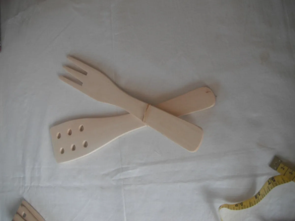 Wooden Kitchen Utensils for Sale - Image 1