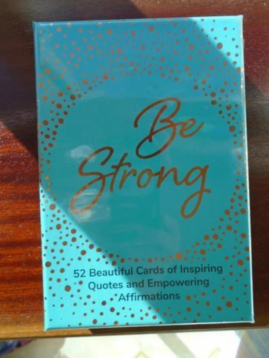 Be Strong cards, Inspirational cards, Gift - Image 1