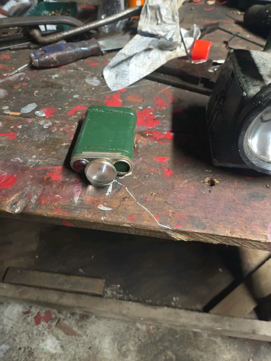 Vintage  pully  wheels - Image 1