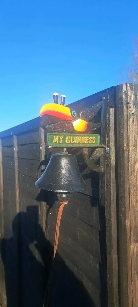 Guinness cast iron bell - Image 2