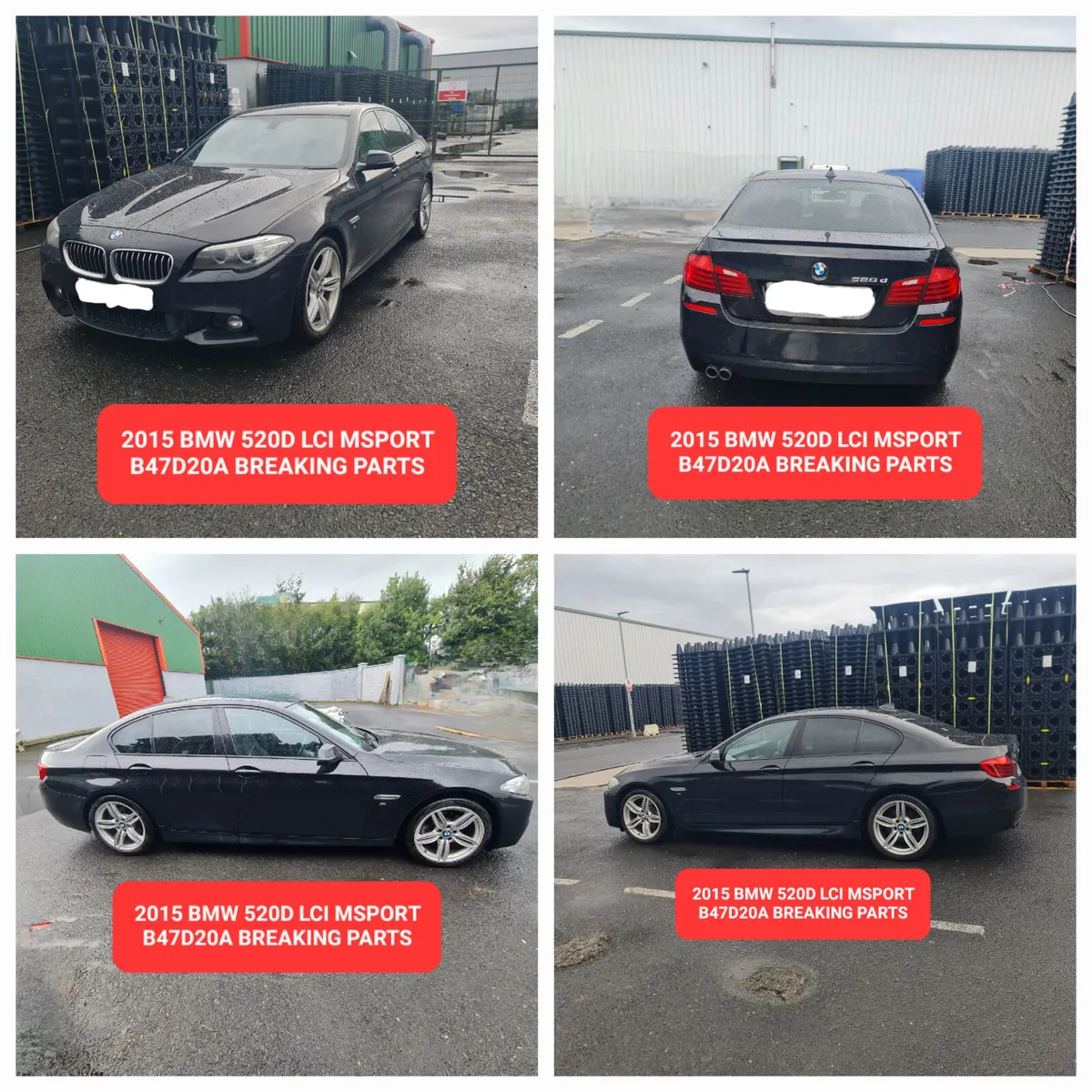 2015 BMW 520D LCI MSPORT 668 BREAKING B47D20A - Image 2