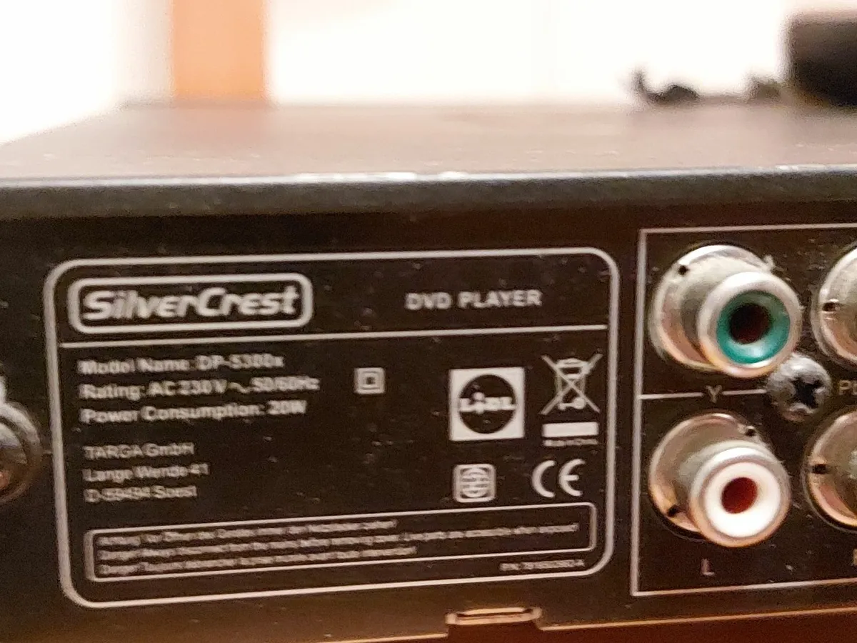 Silvercrest DVD Player with Remote Control - Image 4