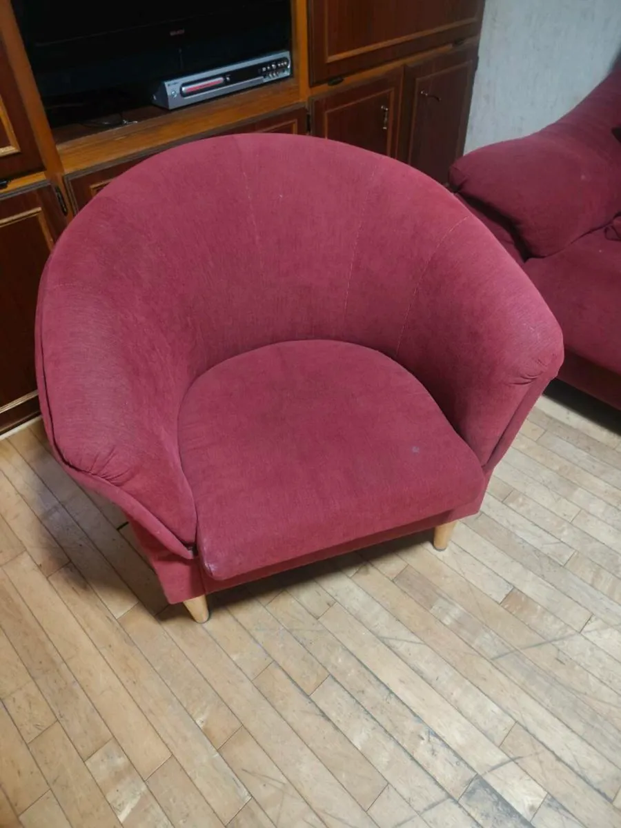 Sofa and 3 armchairs - Image 2