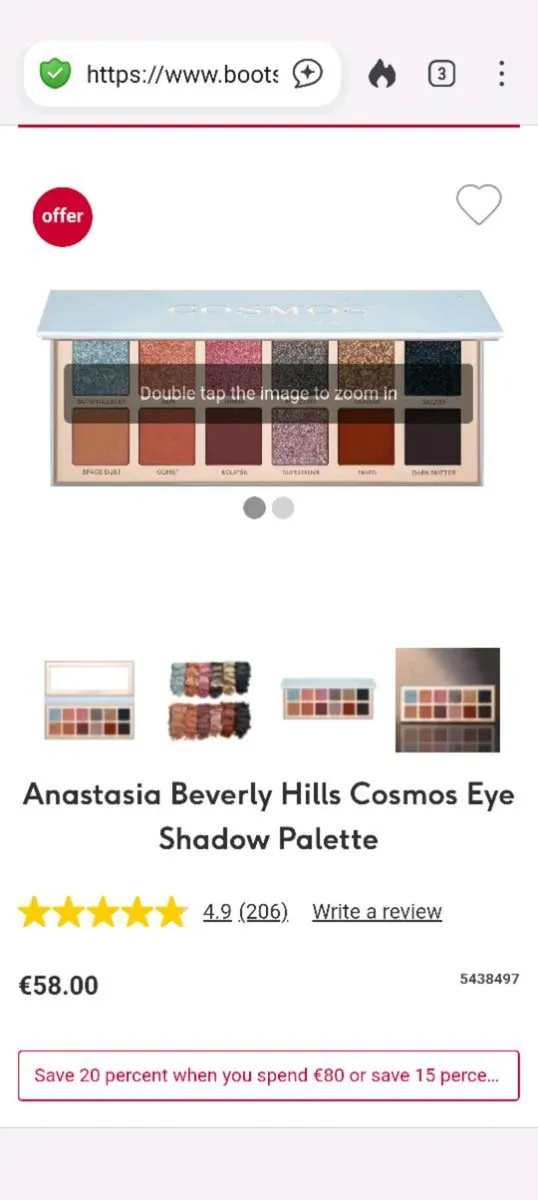 Anastasia Beverly Hills Cosmos Eye Shadow Palette - Image 4