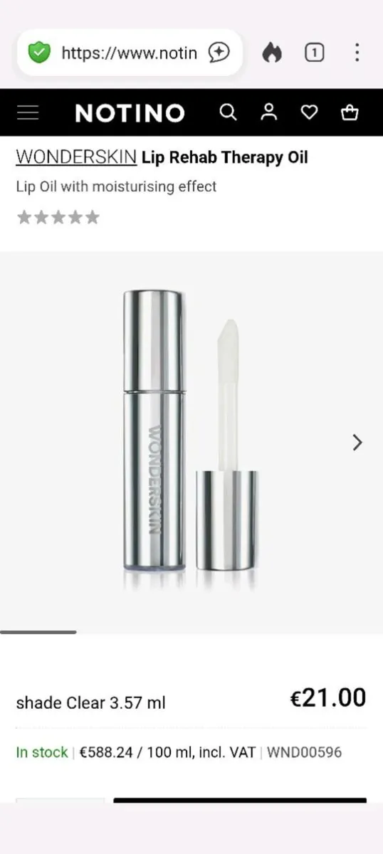 Wonderskin Lip Therapy Oil - Image 4