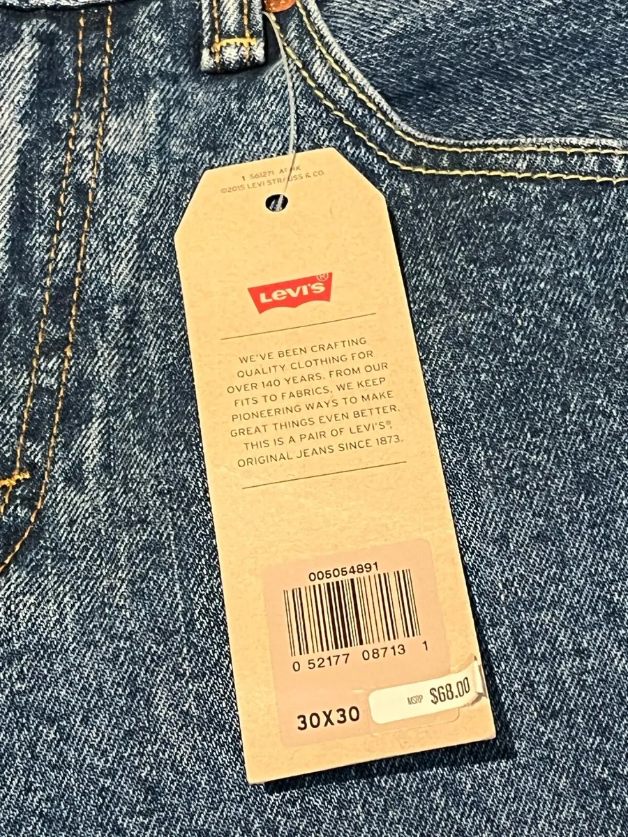 Levi’s 505. Men’s. Jeans. 30x30. New. - Image 3