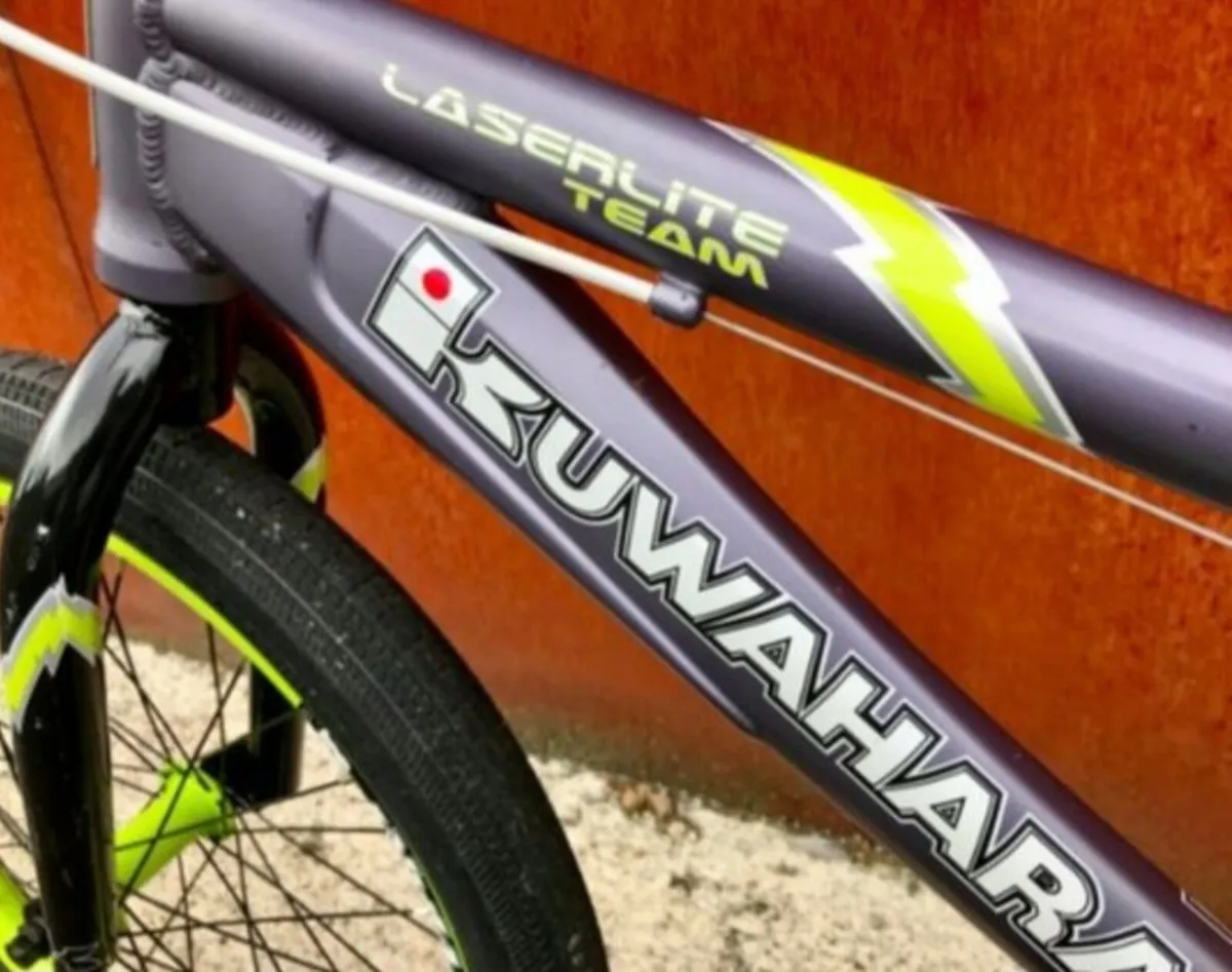 Kuwahara Laserlite Team race bmx - size Pro XL - Image 4