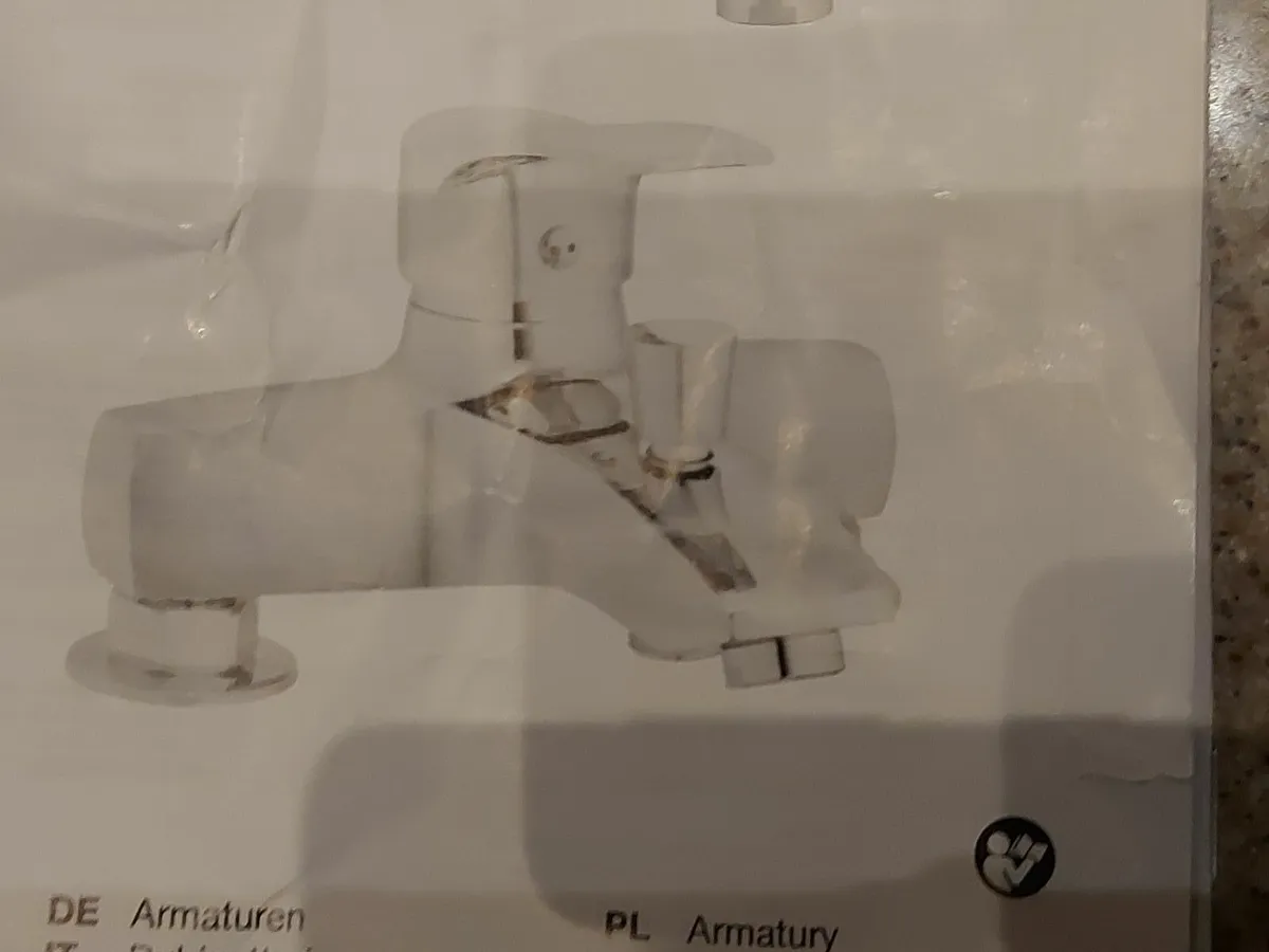 NEW CHROME Single-Lever Bath Tub Filling Fitting - Image 3