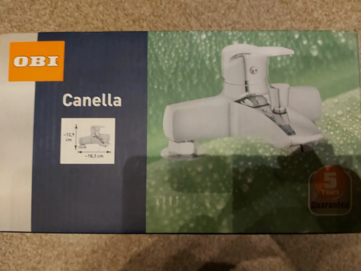 NEW CHROME Single-Lever Bath Tub Filling Fitting - Image 1