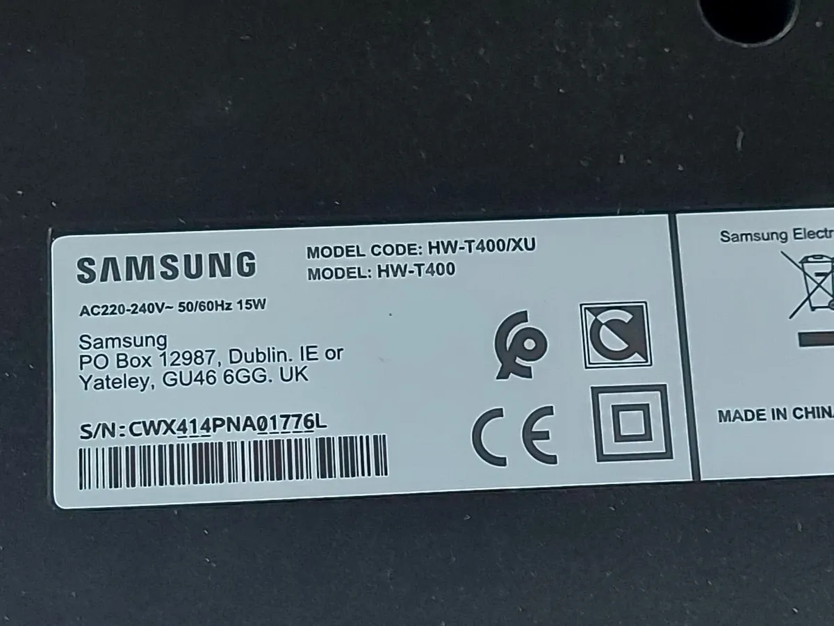Samsung HW-T400 Bluetooth soundbar Excellent Condi - Image 2