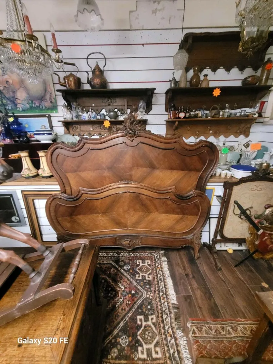 French king size bed frame 160/200 cm. - Image 1