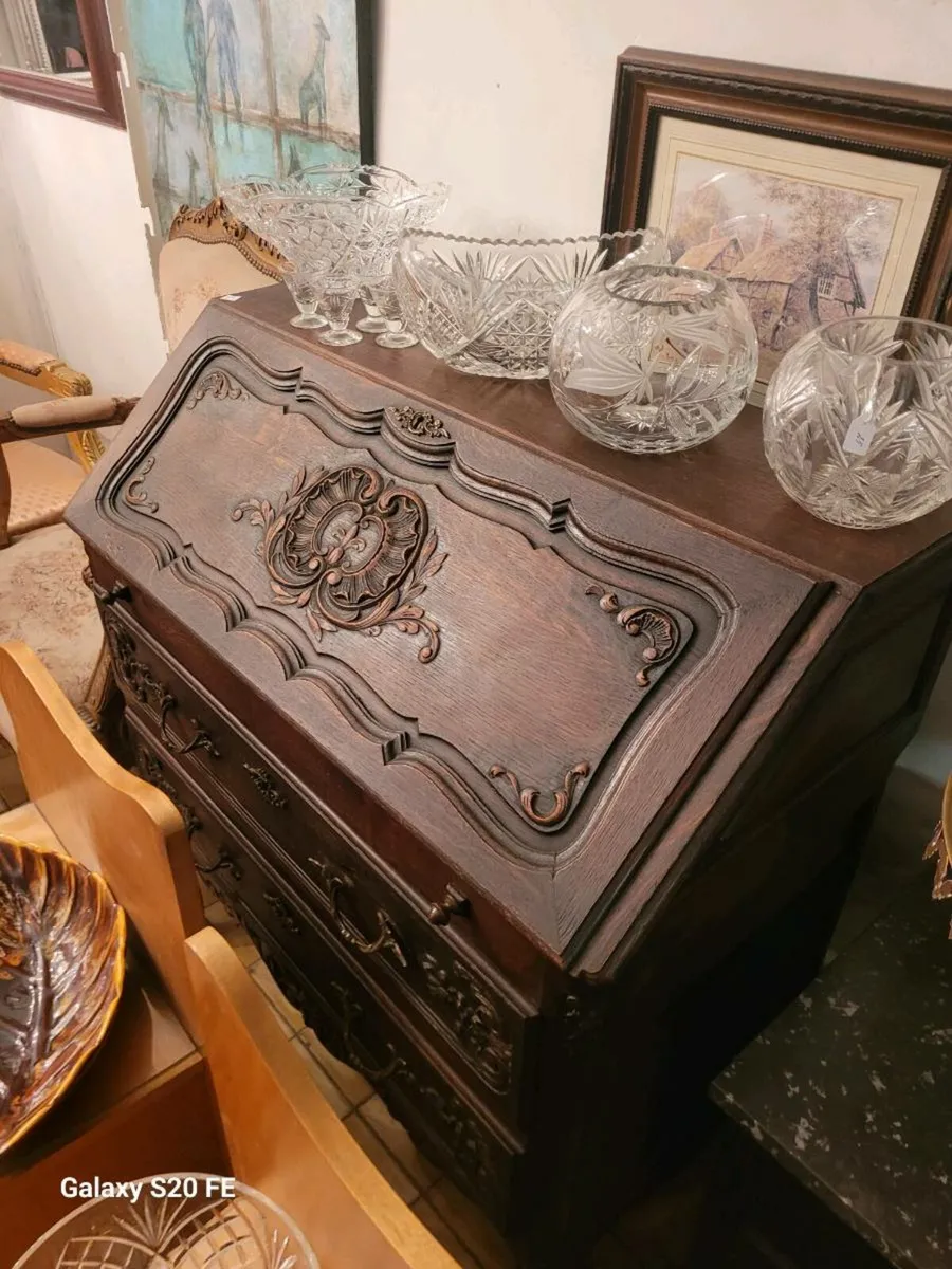 French Oak secretary 4 pices 250 eu.each. - Image 3