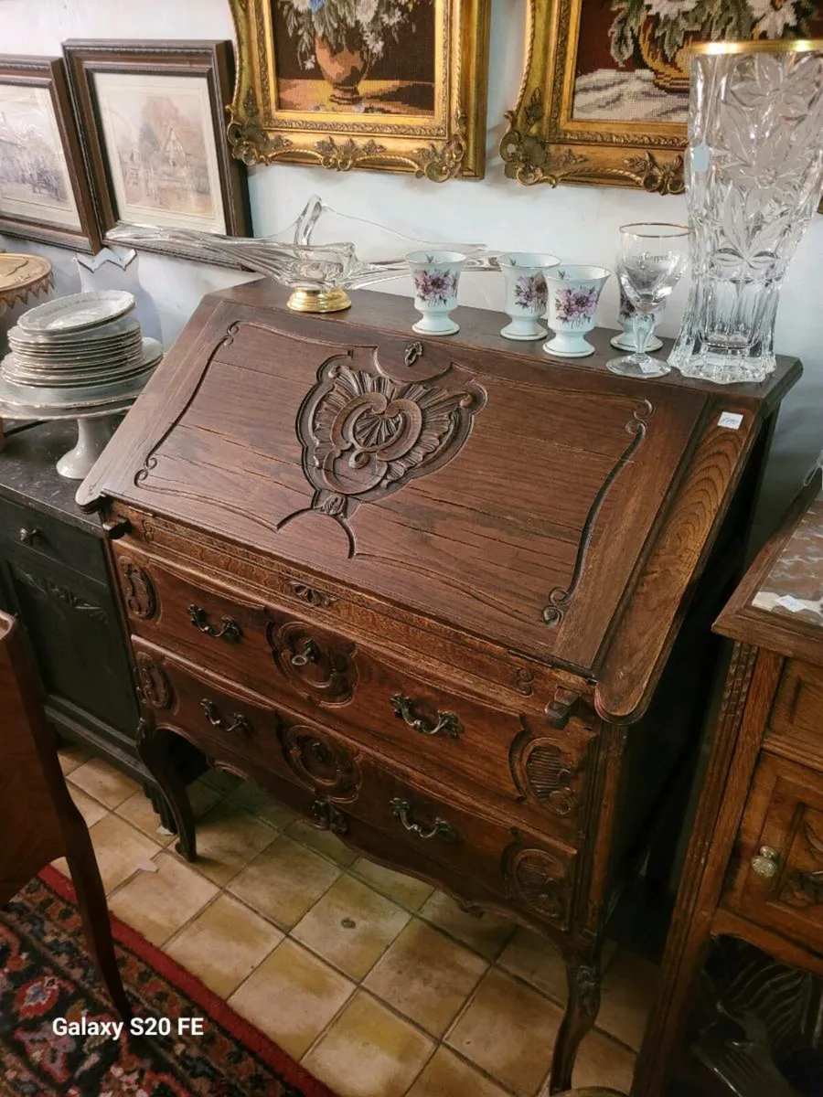 French Oak secretary 4 pices 250 eu.each. - Image 4