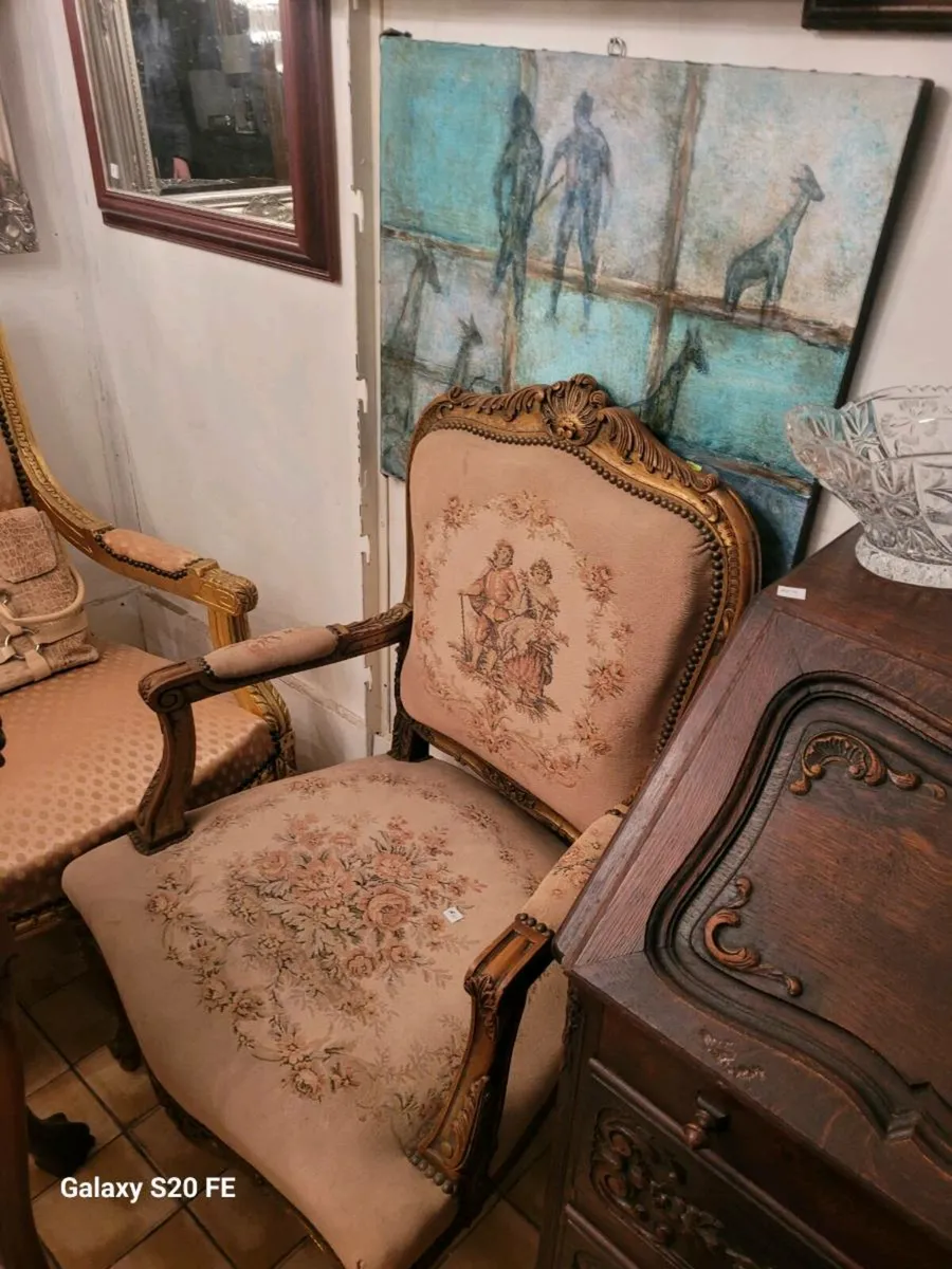 8 French salon chairs 125 eu.each. - Image 2