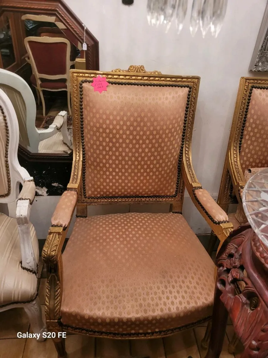 8 French salon chairs 125 eu.each. - Image 4