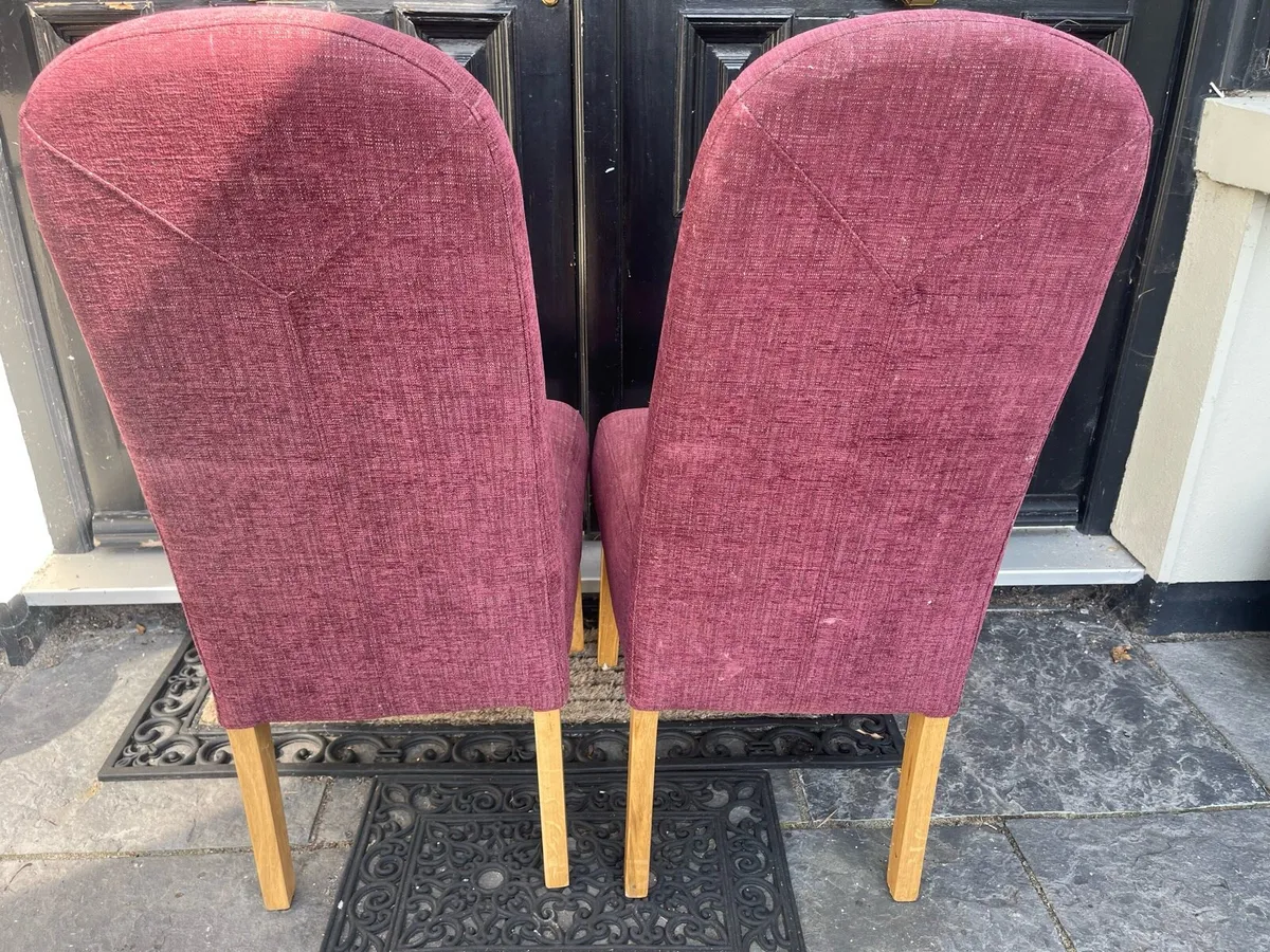 2 x Very Comfortable Kitchen Dining Chairs - Image 2