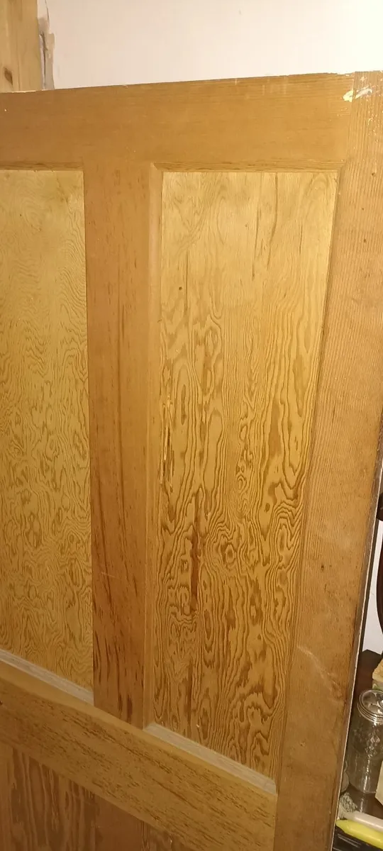 Old Small Pine Door - Image 1