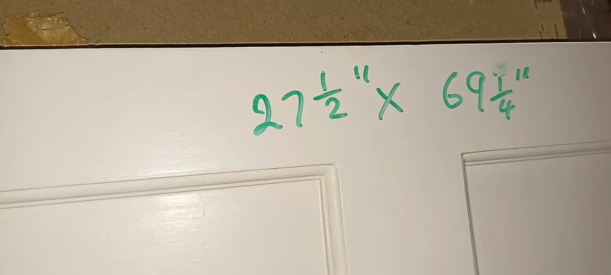 Old Small Pine Door - Image 2