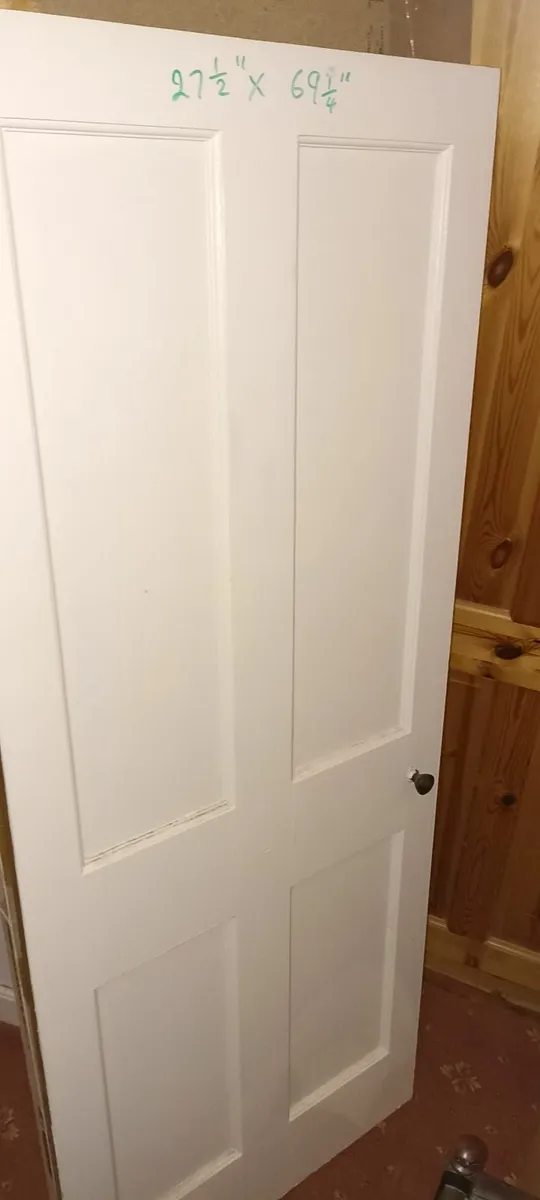 Old Small Pine Door - Image 3