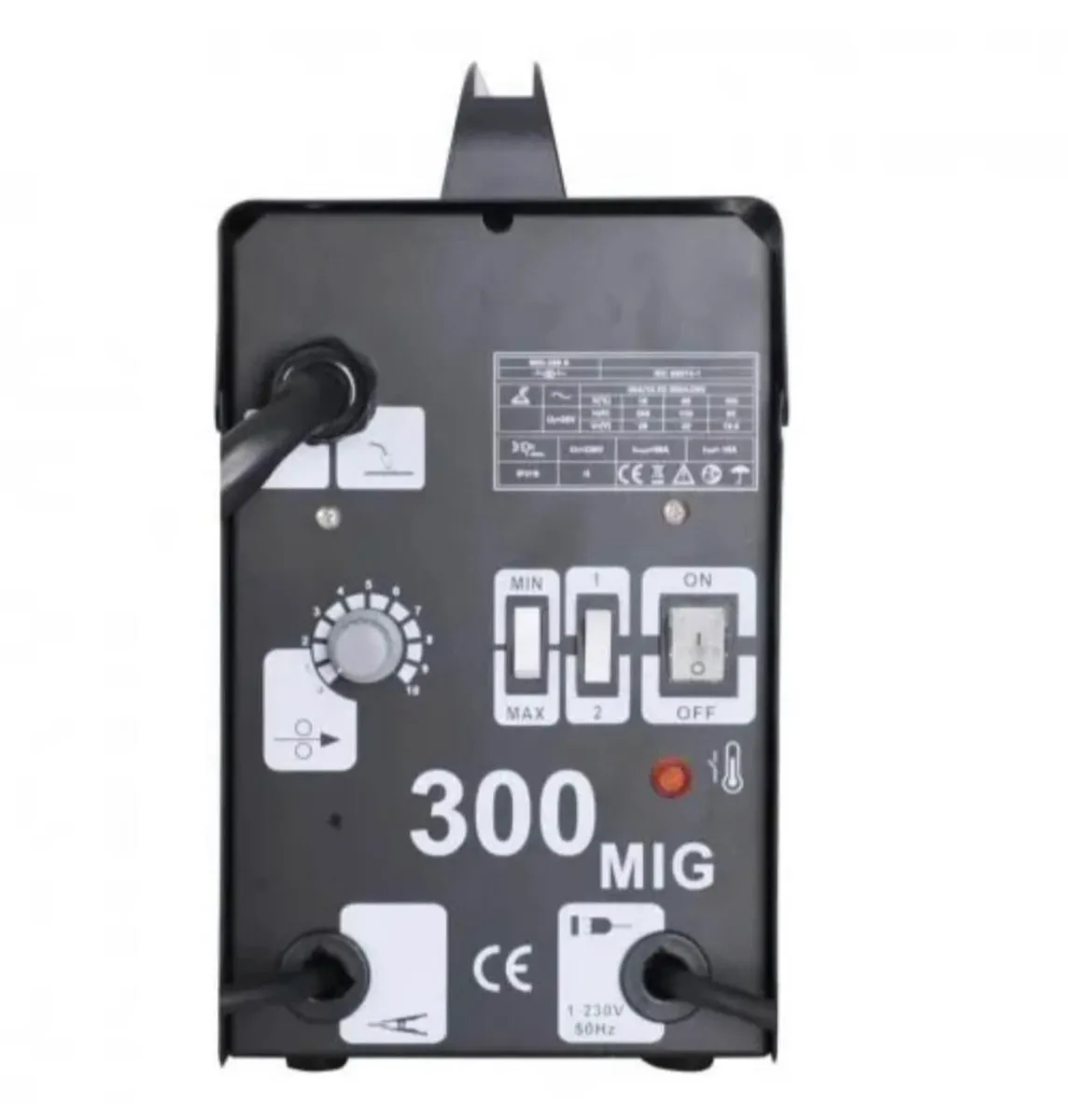 Mig welder 300amps gasless 230volt - Image 2