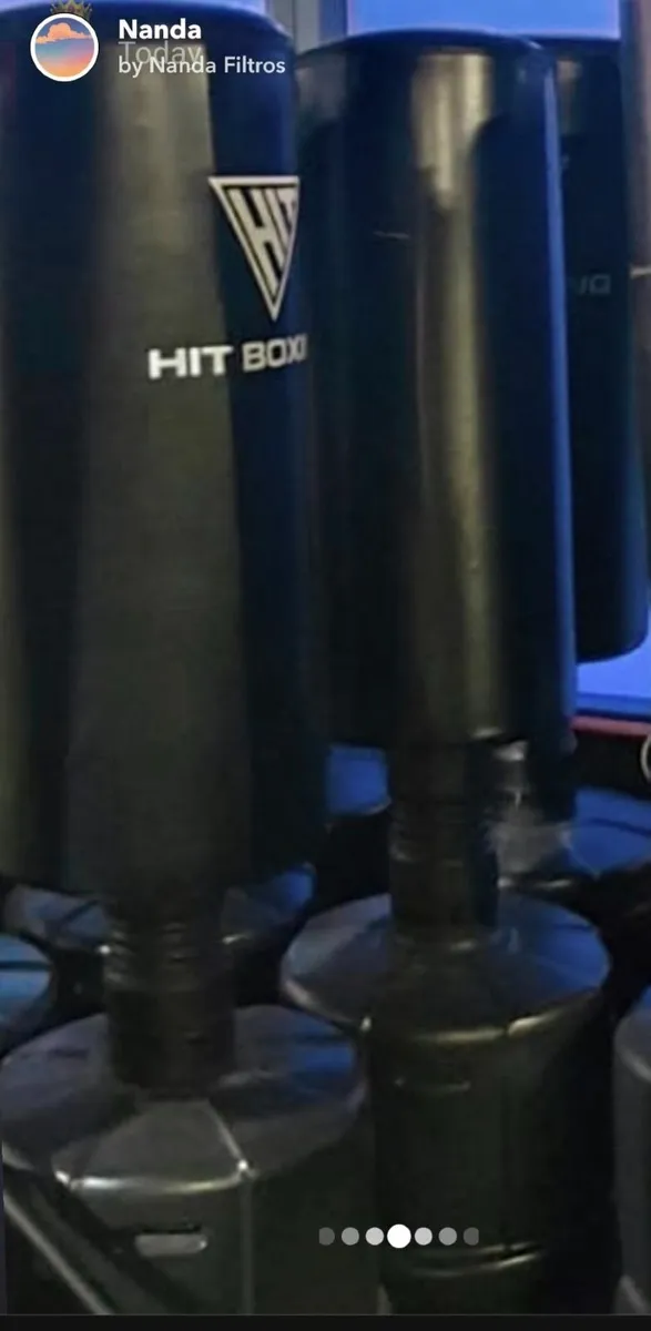 HIT BOX free-standing punching bags (often called - Image 2