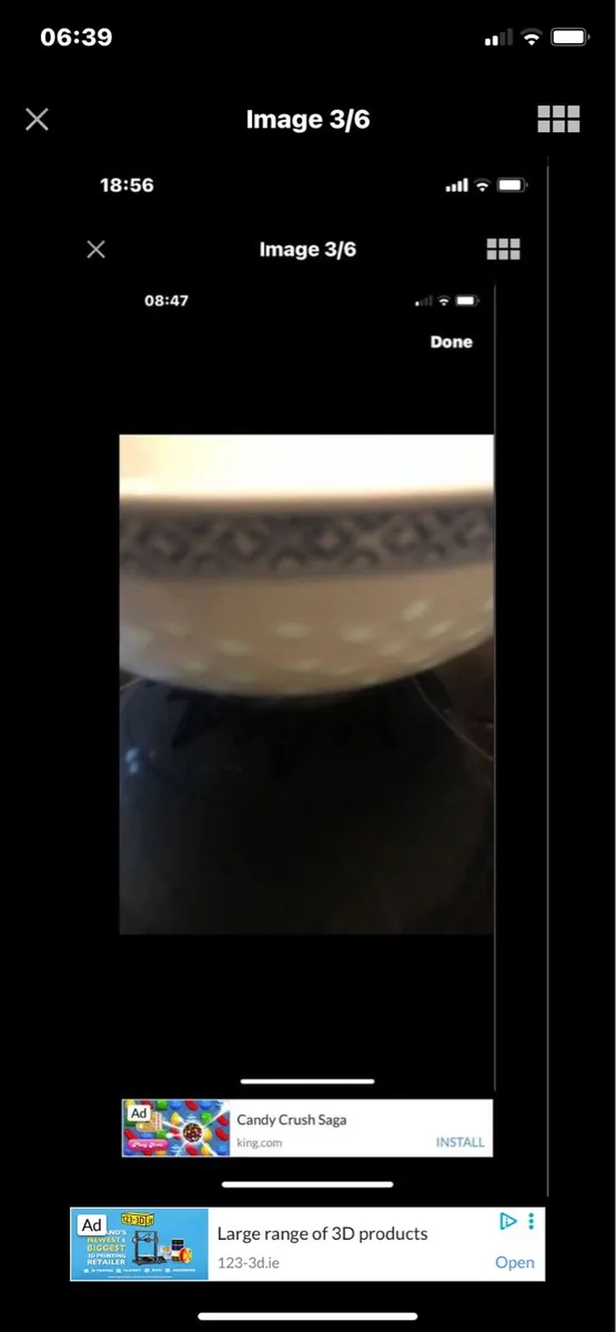 Antique Chinese Dragon Rice Bowl - Image 3