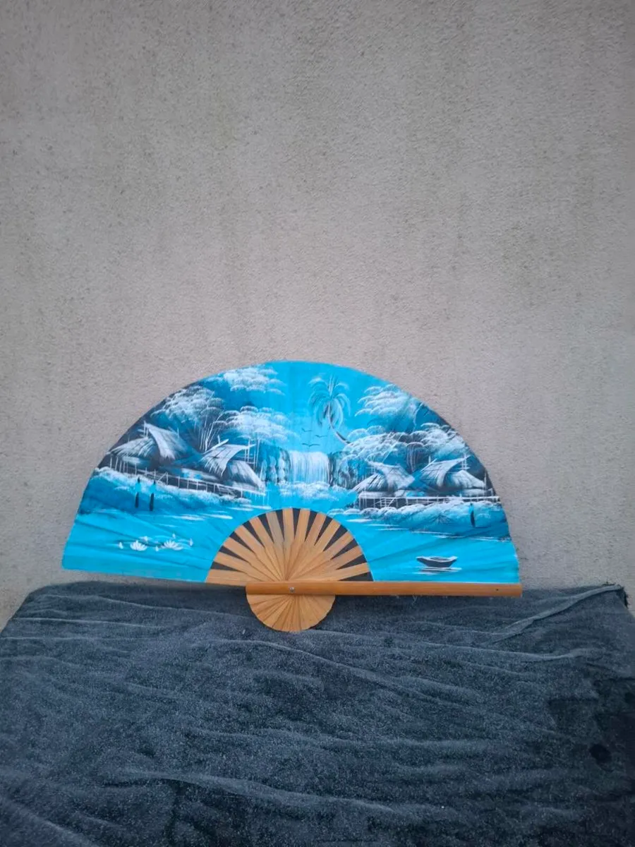 Decorative fan postage possible