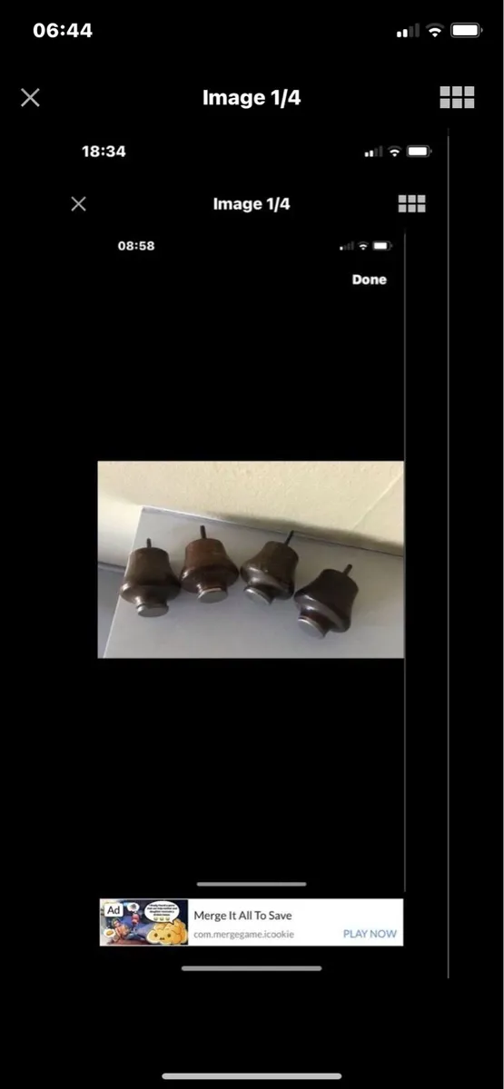 Vintage Timber Drawer Knobs - Image 1