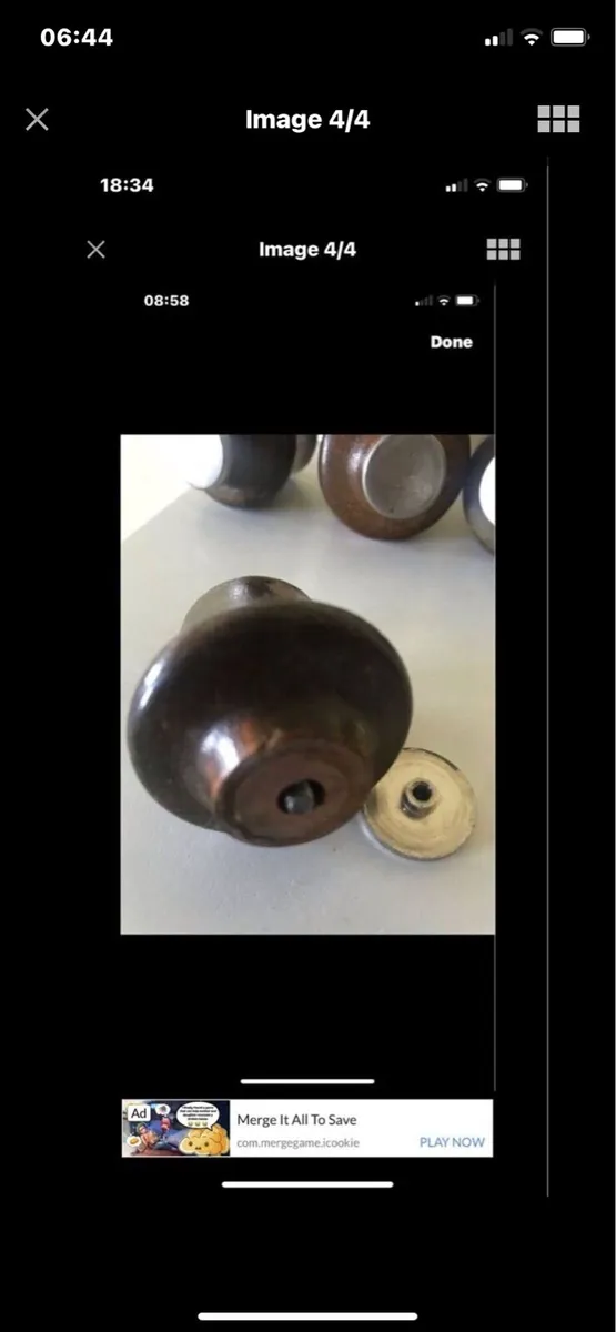 Vintage Timber Drawer Knobs - Image 4