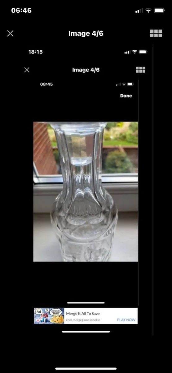 Vintage Waterford Crystal Lismore Decanter - Image 4