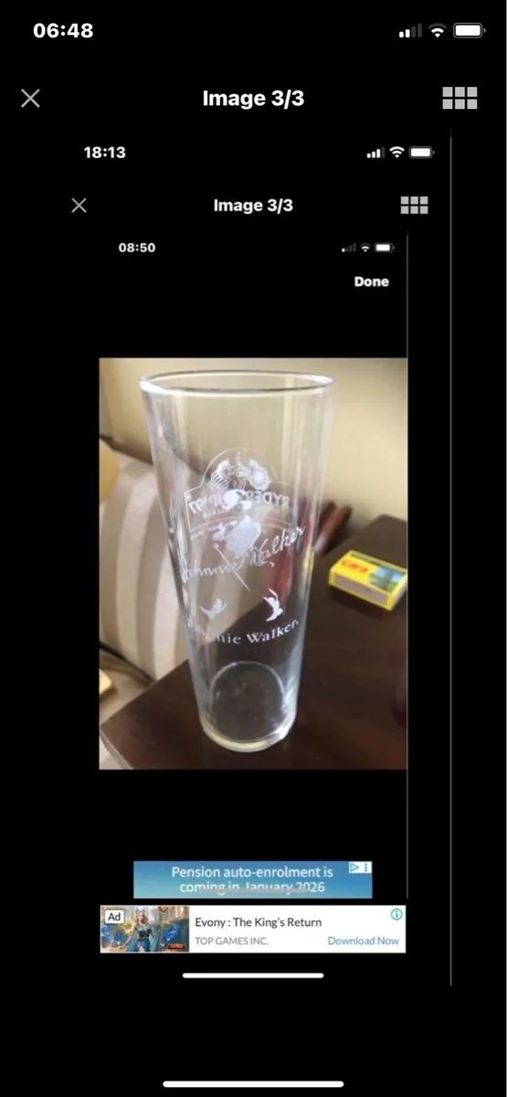 Ryder Cup 1996 Glass - Image 3