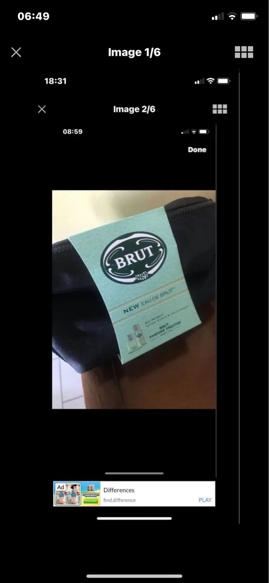 Brut Travel Bag set - Image 2