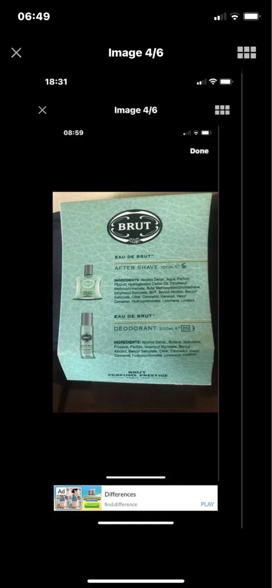 Brut Travel Bag set - Image 4