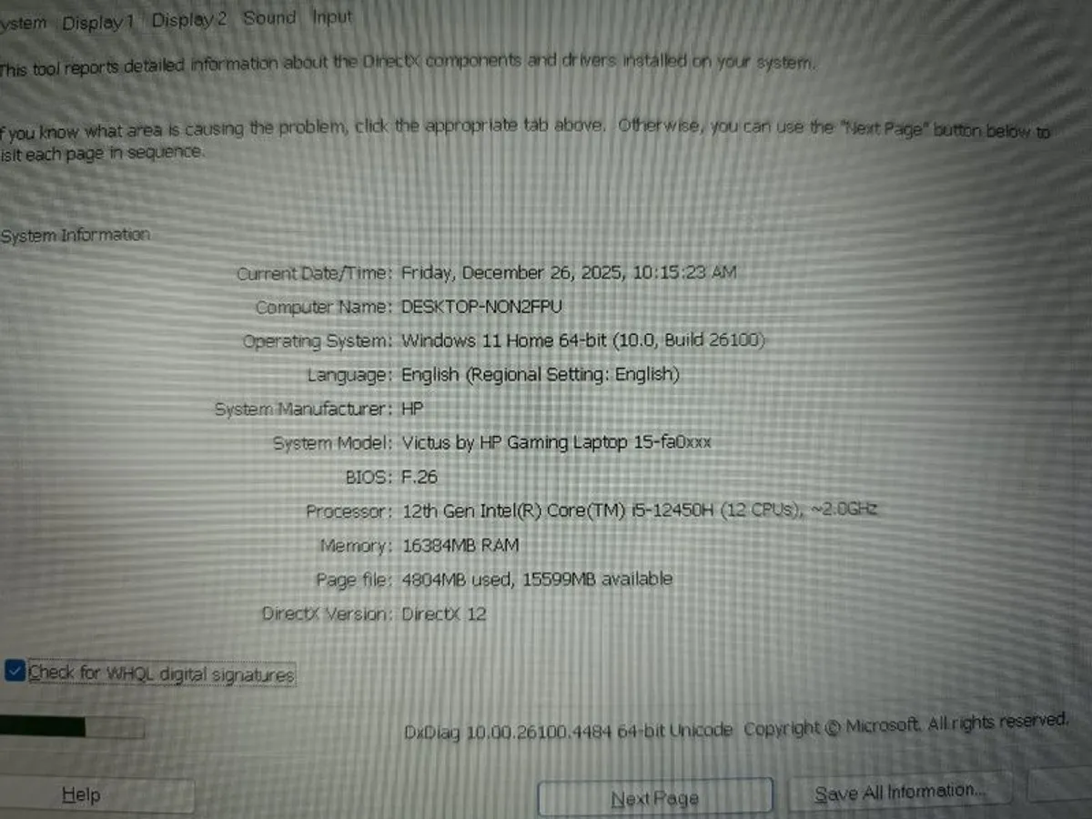 Hp Victus Gaming 144hz - Image 3