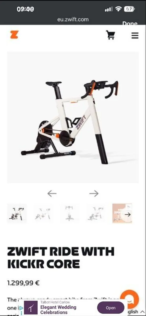 Zwift Ride Full Set up - Image 1