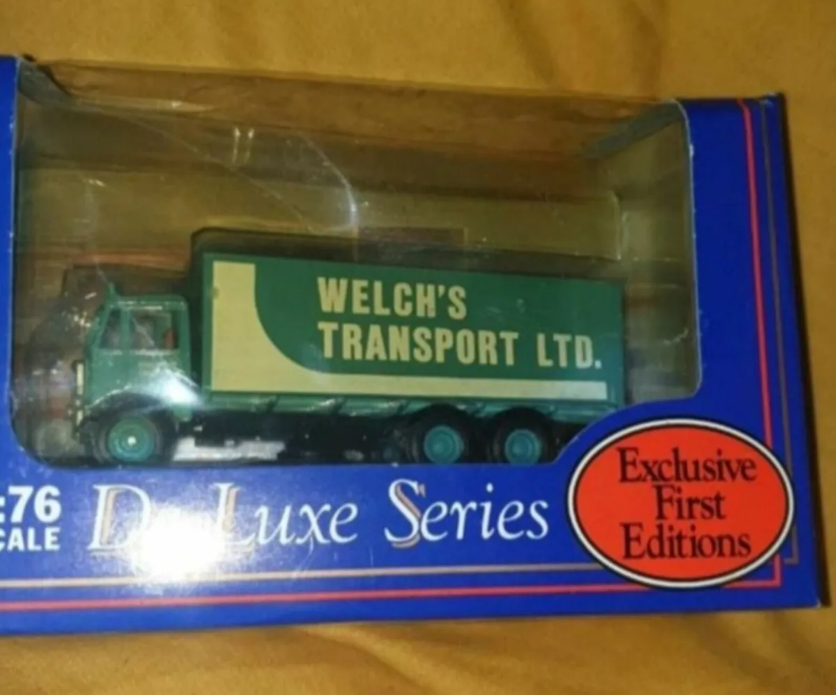 1st edition diecast lorry model