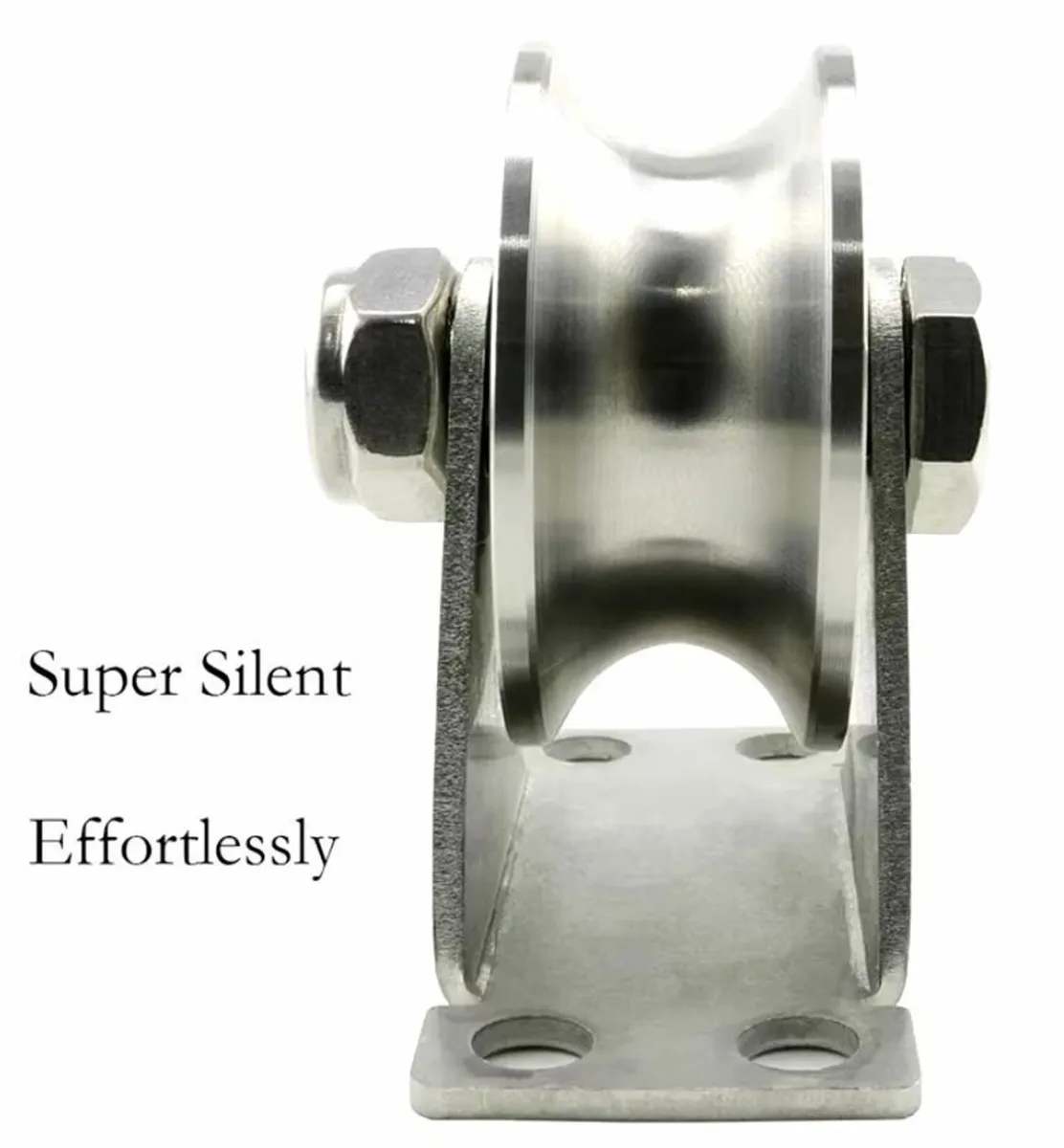 U-Type Stainless Steel Pulley Block Mute Bearings - Image 2