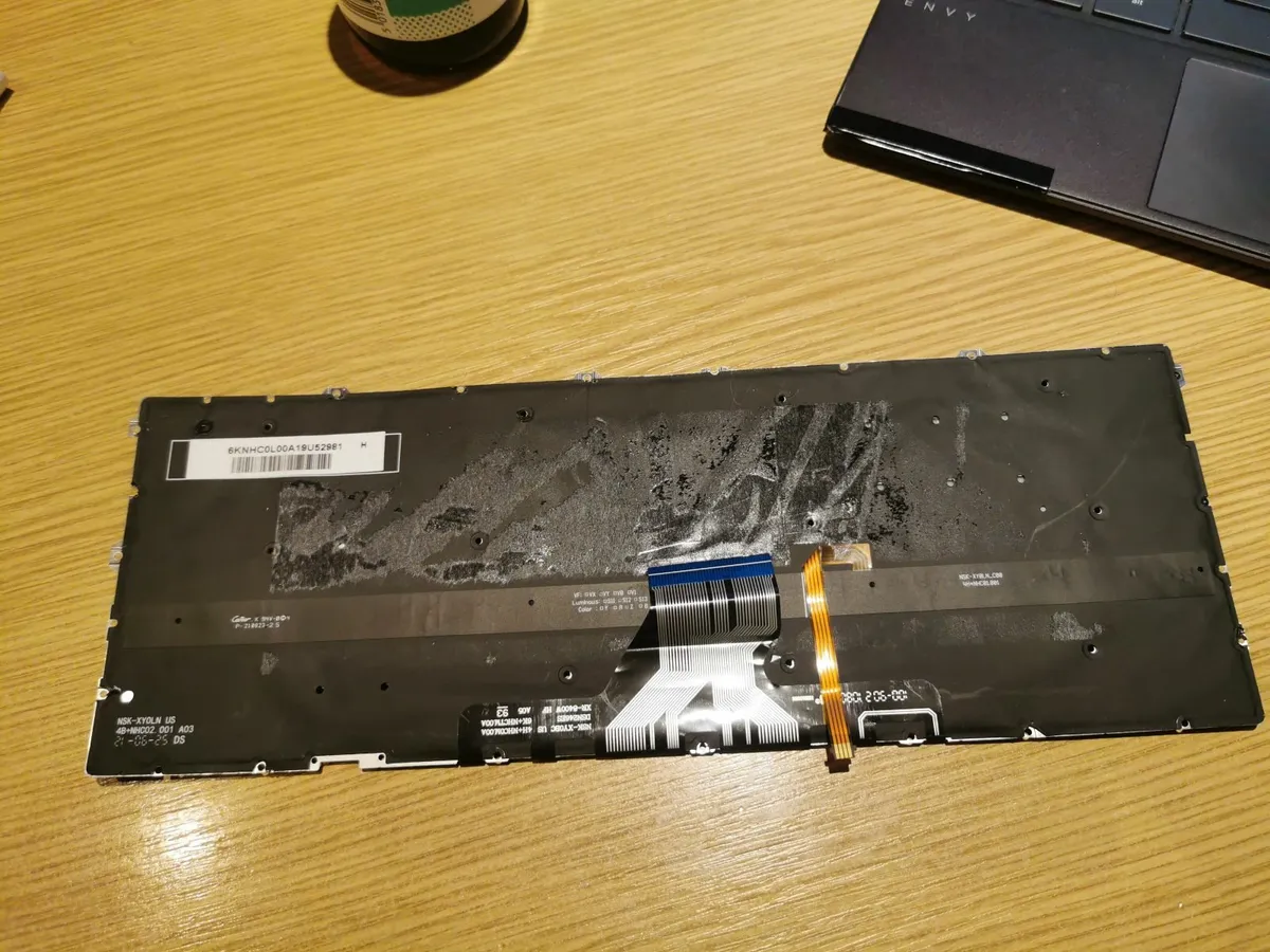 German keyboard Deutsch Tastatur HP Envy x360 13-a - Image 2