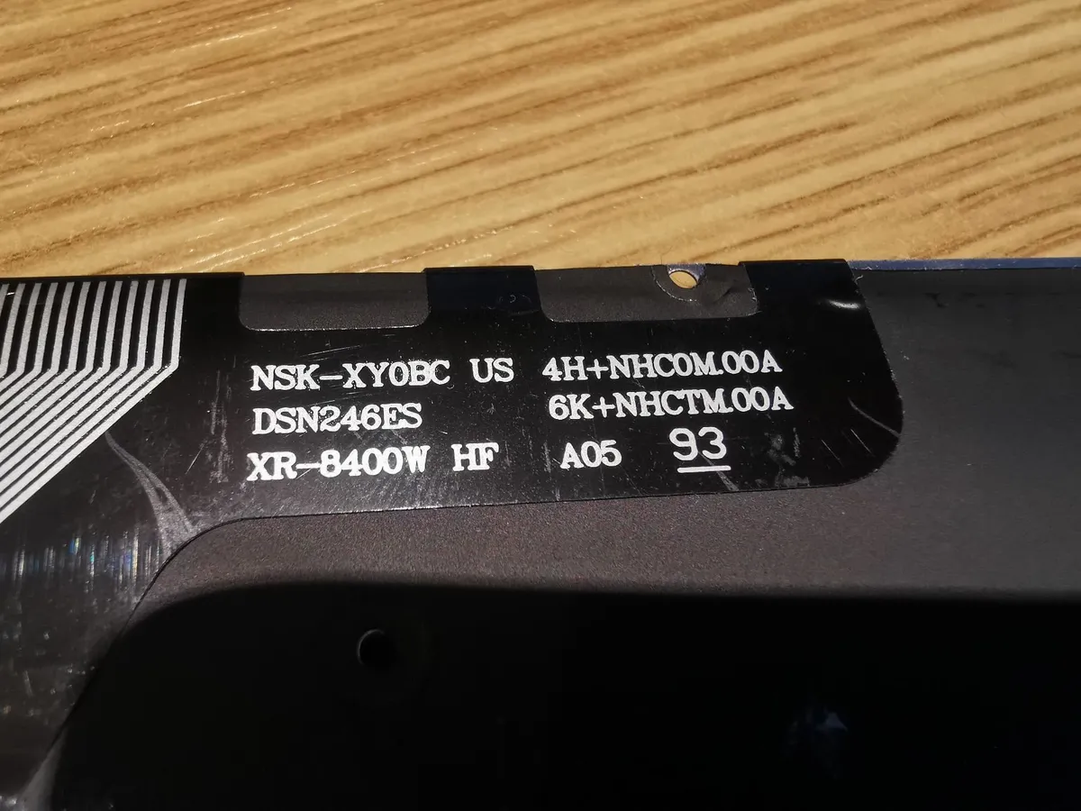 German keyboard Deutsch Tastatur HP Envy x360 13-a - Image 4