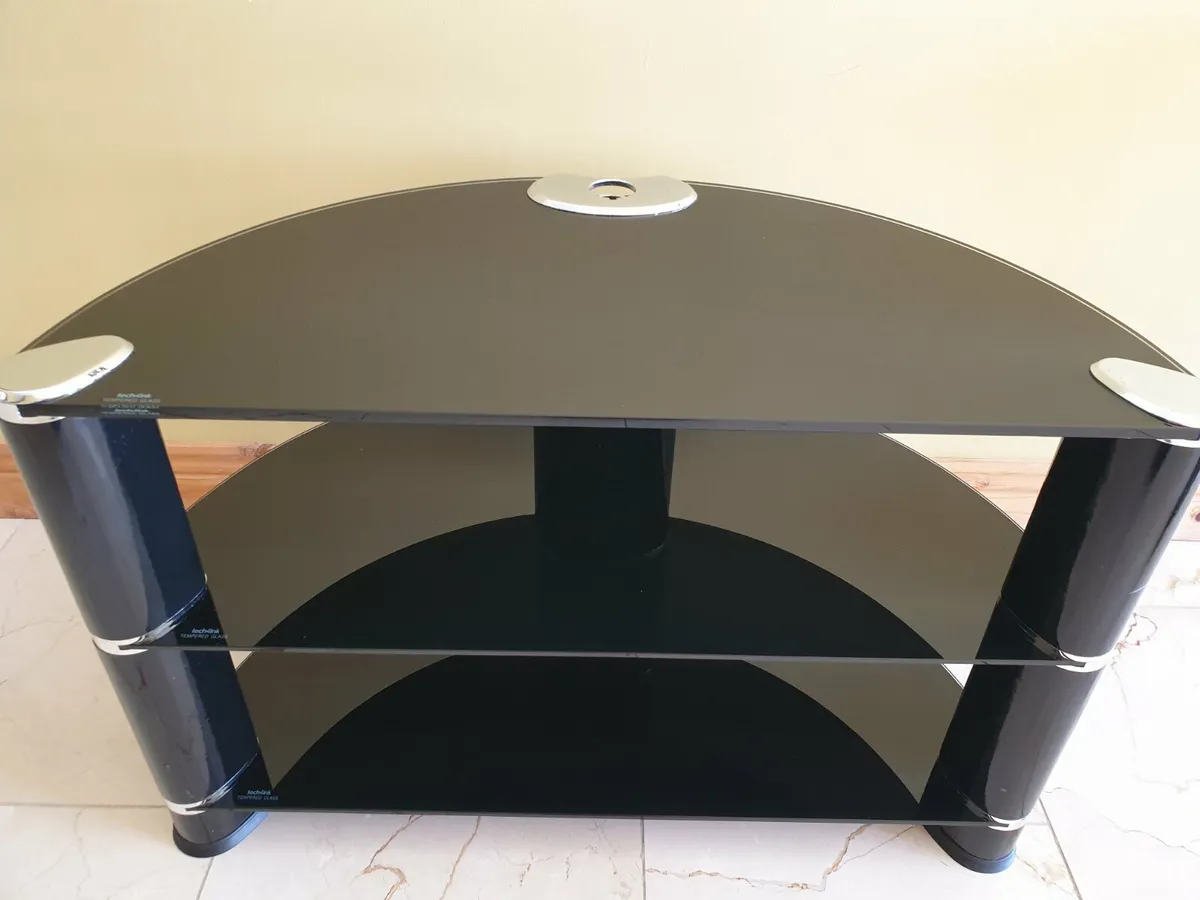 Glass tv stand - Image 2