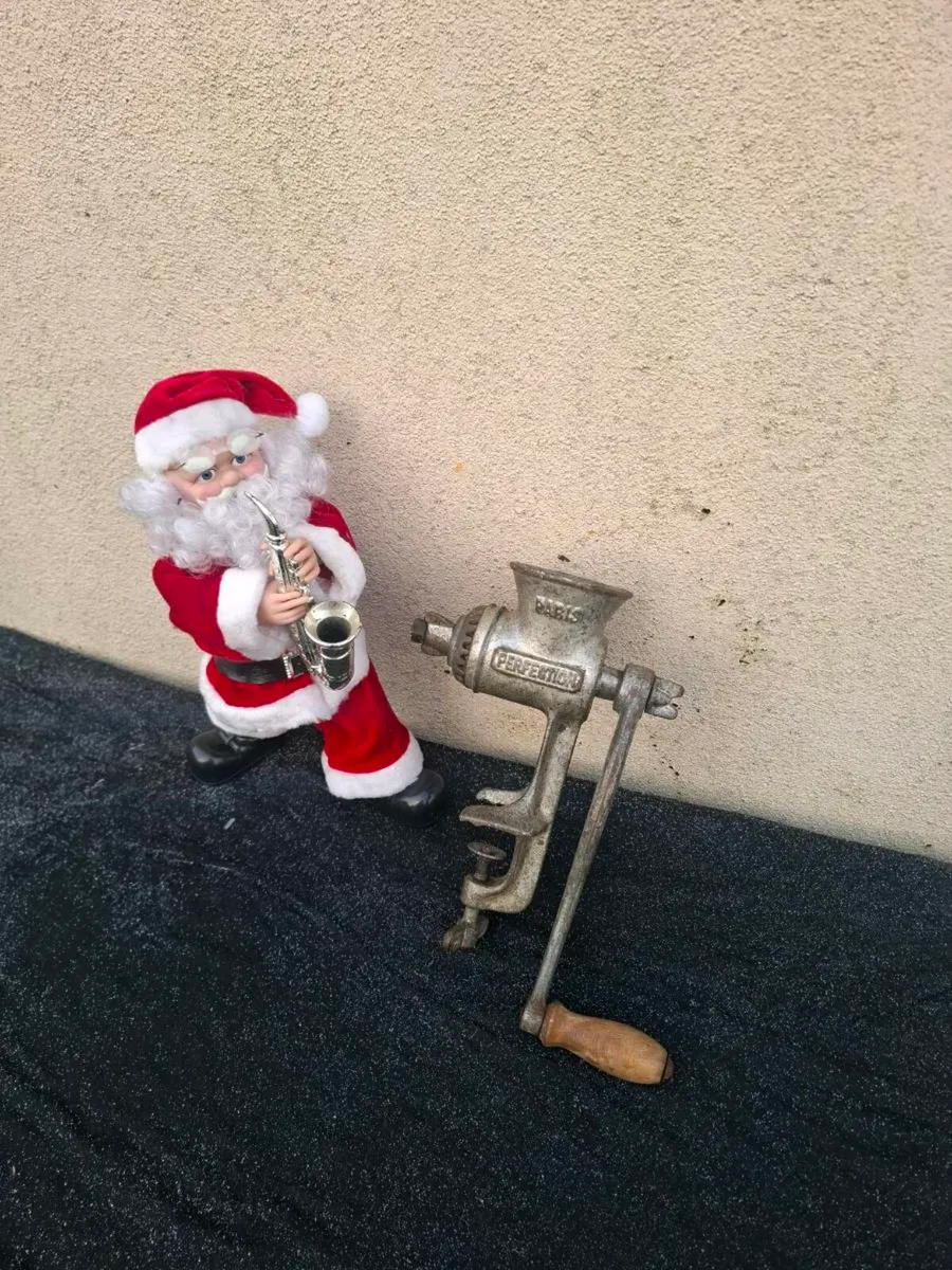 Vintage meat grinder postage possible