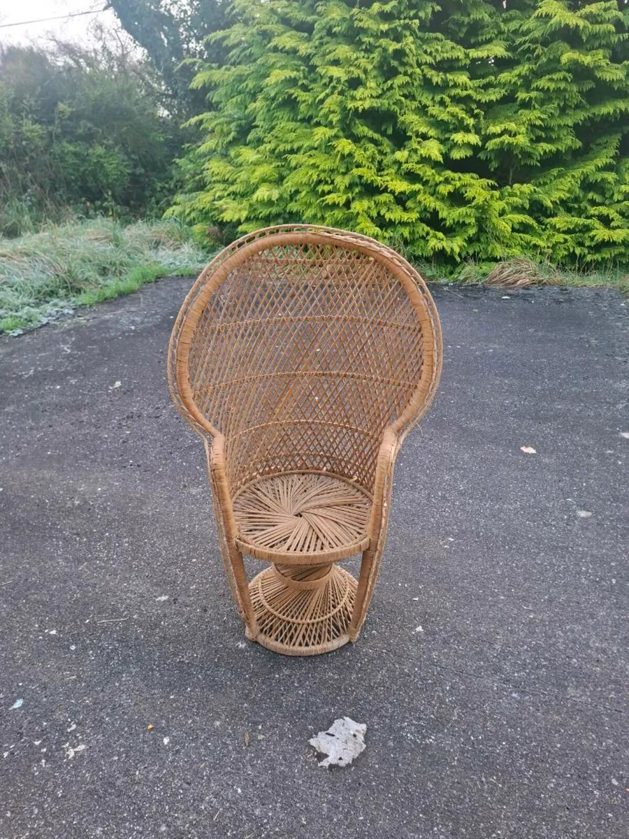 Child rattan armchair