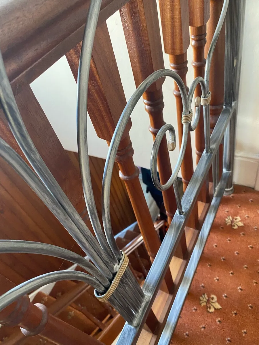 Vintage Metal Headboard - Image 3