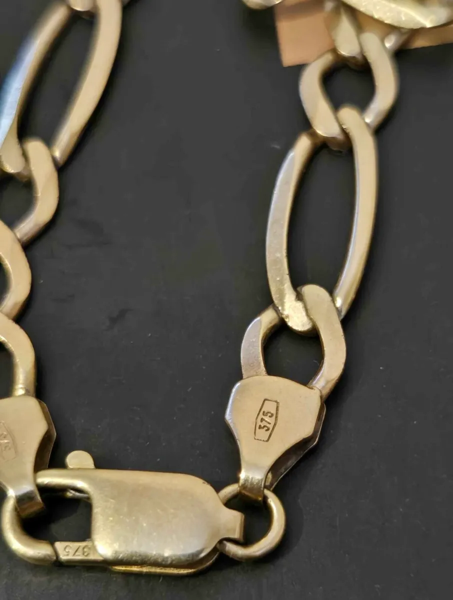17 gram Hallmarked Gold Men’s Necklace - Image 1