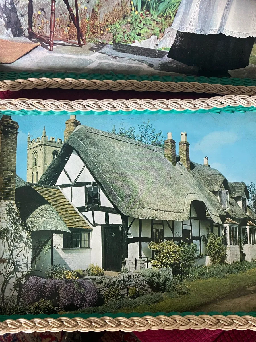 Vintage Handcrafted Tray Set - Image 4